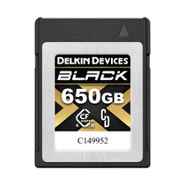 Delkin Devices 650GB BLACK 4.0 CFexpress Type B Memory Card