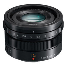 Panasonic G Series LEICA 15mm F1.7 Lens
