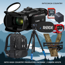 Into High Country Producers Package | Canon HFG70 Camcorder